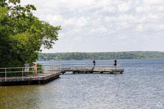Bring your fishing pole to Manasquan Reservoir and relax by the water.
