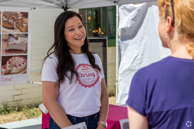 The Rincon Valley Farmer's Market hosts local vendors that sell a variety of homemade goods, such as Tucson favorite, Chrissy's Cheesecakes.