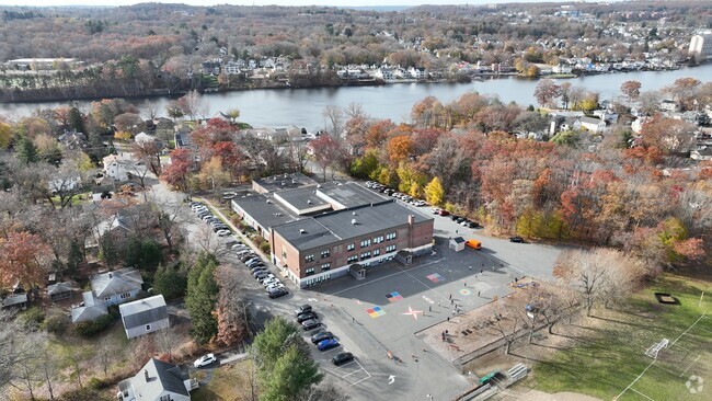 Calvin Coolidge Elementary School provides education in the neighborhood of Edgemere.