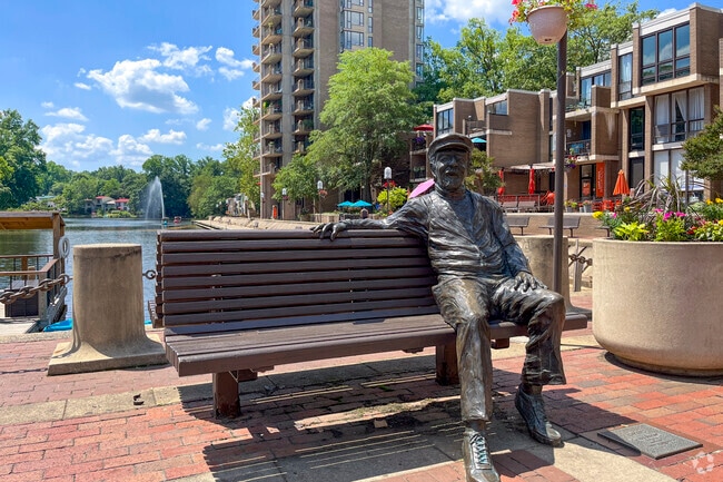 Residents of Lake Anne appreciate the charm that is sprinkled throughout the area.