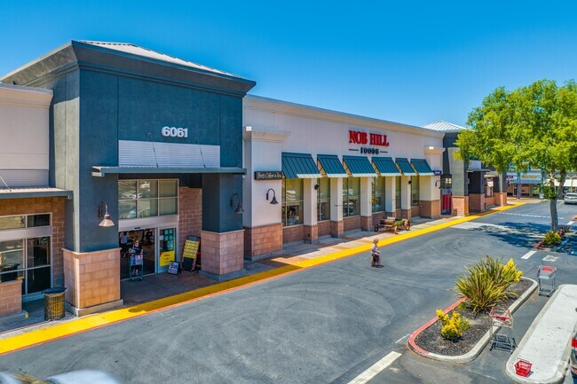 Nob Hill Foods at Santa Teresa Square in Comanche, CA has retail, restaurants, and groceries.