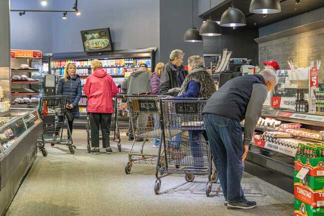 Rolling Green residents can shop at Sendick's for groceries.