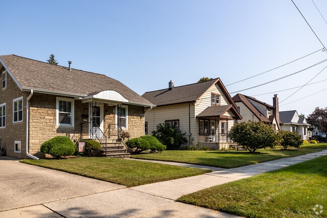 A mix of home styles can be found side by side in Haevers Corners.