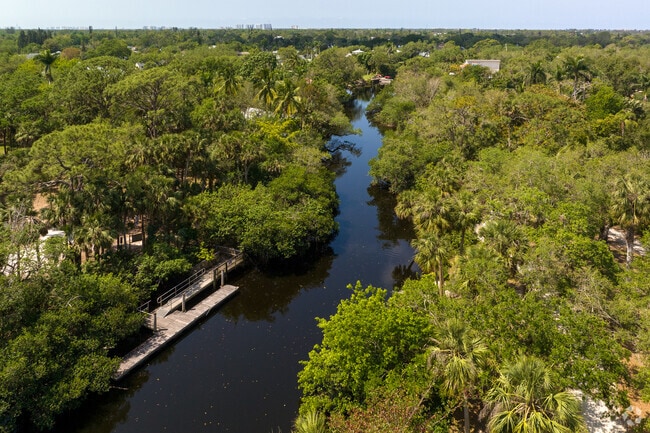 Floating dock at Depot Park offers a great place to launch a kayak to go out for a paddle on the Imperial River