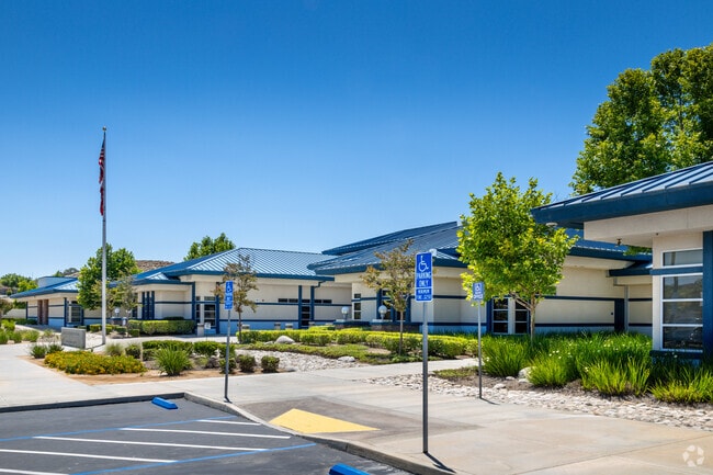 The courses at Quail Valley Elementary School in Menifee encourage creativity.