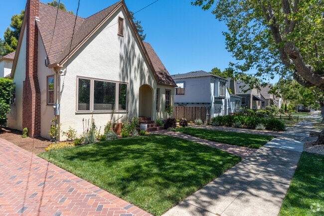 Burlingame Gardens features cozy row homes in a vibrant area.