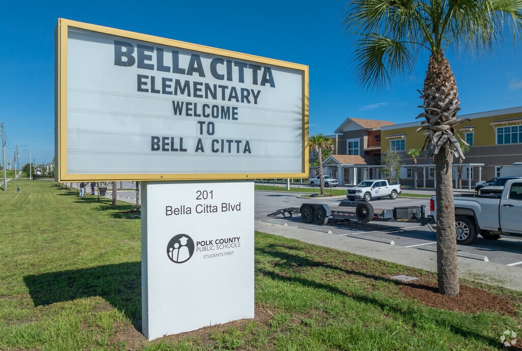 Bella Citta Elementary is located at 201 Bella Citta Blvd, Davenport, FL.