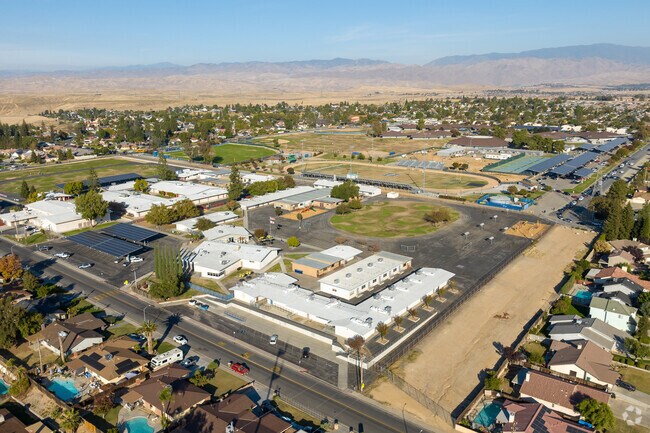 A view of Henry Eissler Buildings from the sky.