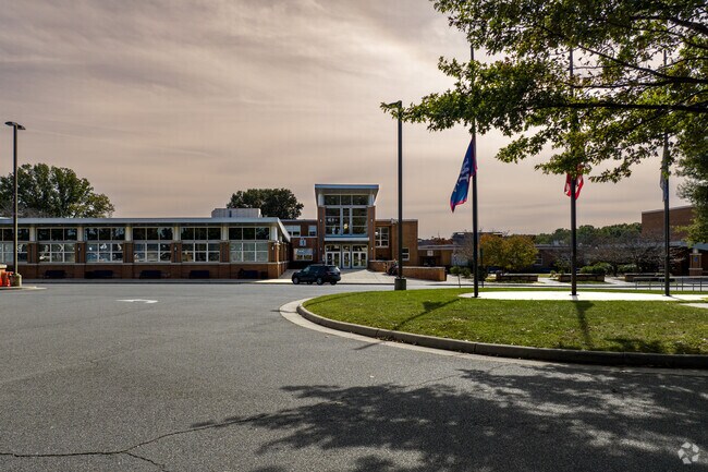 Students attend Woodson High School in George Mason for 9th through 12th grade.