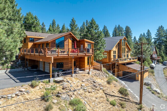 Olympic Heights homes are robust and were built into the rising topography of the region.