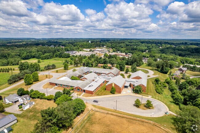 Center Township Elementary School is in the hills of Center Township.