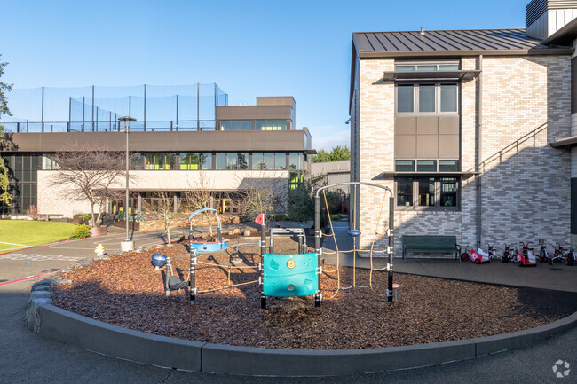 St. Thomas School playground.