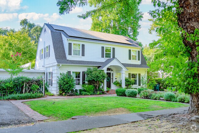 Some large colonial style homes hit the high end of home prices in East Streets.