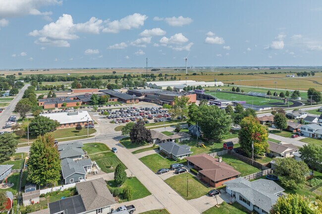 Nevada students complete their primary educations at Nevada High School.