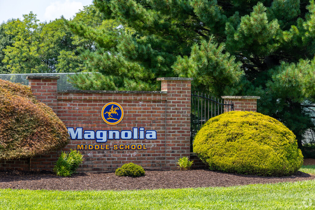 Students in grades 6 through 8 can attend Magnolia Middle School.