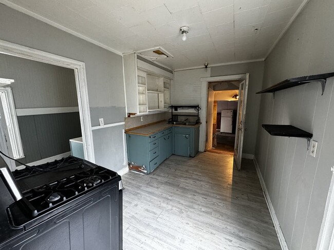 Kitchen with room for dining table