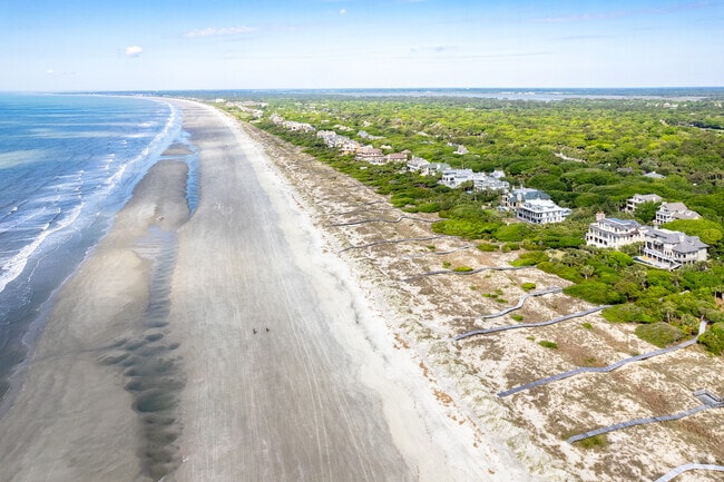 Enjoy the beach life all from your backyard on South Carolina's Kiawah Island.
