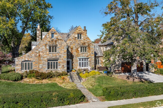 Homebuyers can find a handful of tudor style homes scattered throughout the city of Frederick.