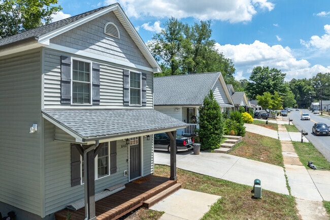 Enjoy a nice front porch in Tate Springs.