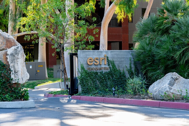 Esri is a large employer in the South Redlands area.