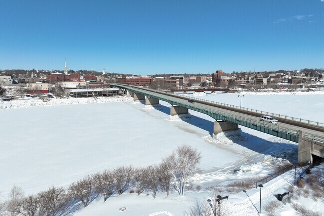 Brewer is across the Penobscot River from Bangor.
