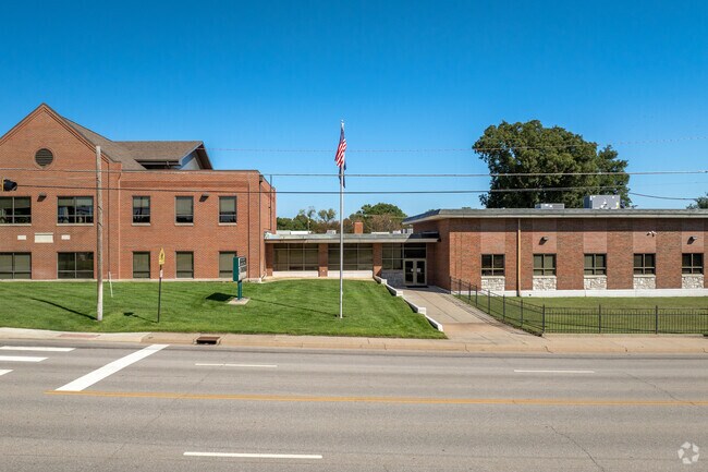 St. Patrick Catholic School serves preschool through eighth grade.