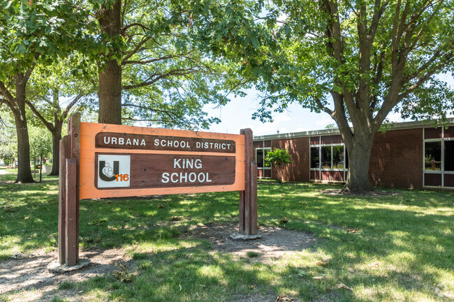 M. L. King Elementary School is located in the Urbana School District.