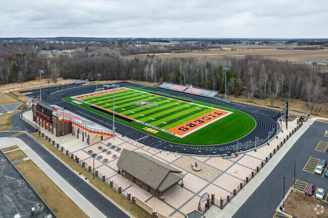 Marshfield High School in Marshfield, WI is home of the Tigers.