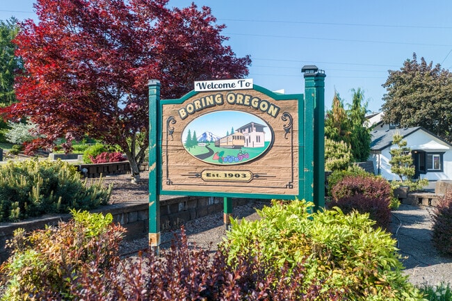 Boring, OR is Mixed Rural and Suburban Community Just East of Portland, OR.