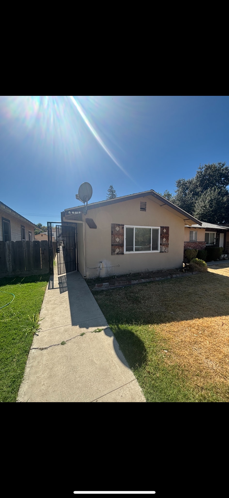 outside house