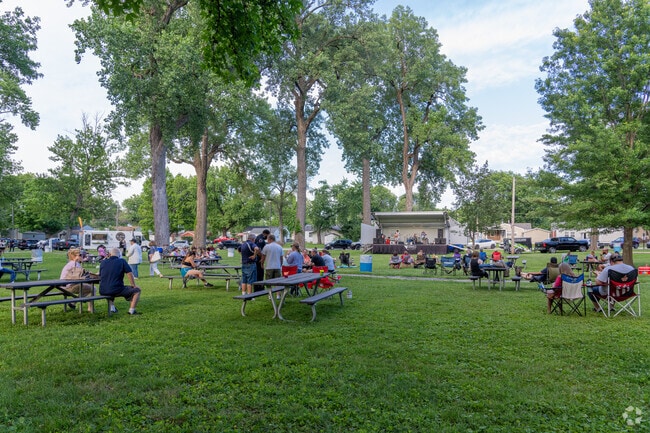 The large trees and well kept greenery of St. Ann Park is a perfect place for Party in the Park.