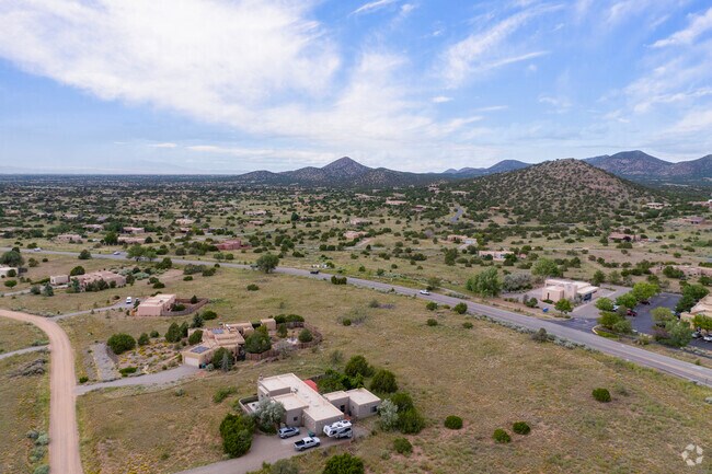 Mountain views and hiking trails are abundant in Glorieta.