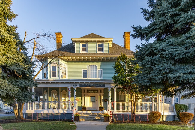 Victorian homes can be found on Livingston Ave. in the Historic District of New Brunswick.