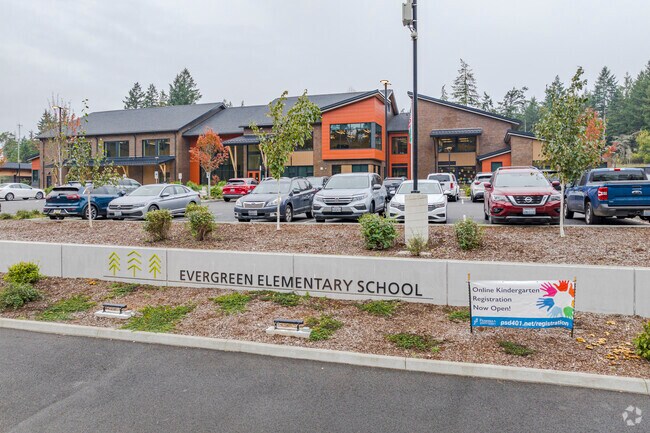 Evergreen Elementary serves families in the Home school district.