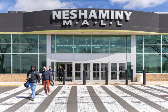 The Neshaminy Mall is always a busy shopping location.
