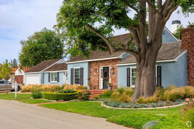 The streets of Palos Verdes Estates are quiet and lushly landscaped.