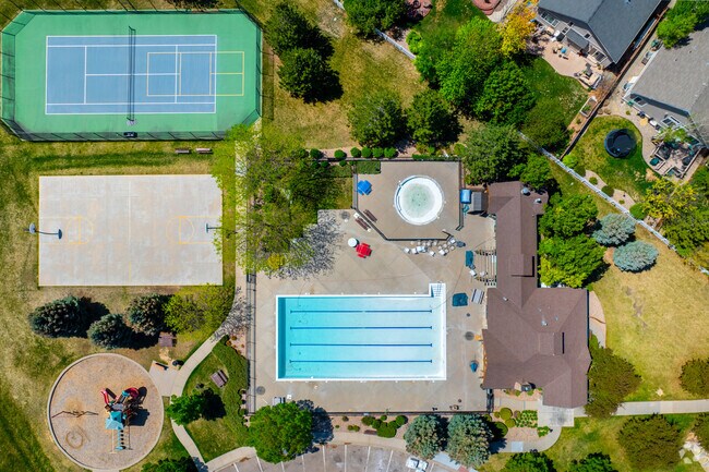 Enjoy access to the private pool, tennis court, and basketball court exclusively for residents of the Registry Ridge HOA.