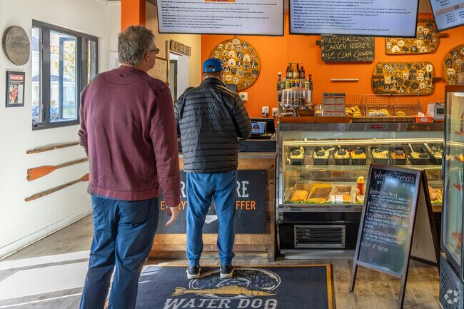 You can grab some fresh smoked Salmon at Water Dog in Margate City.