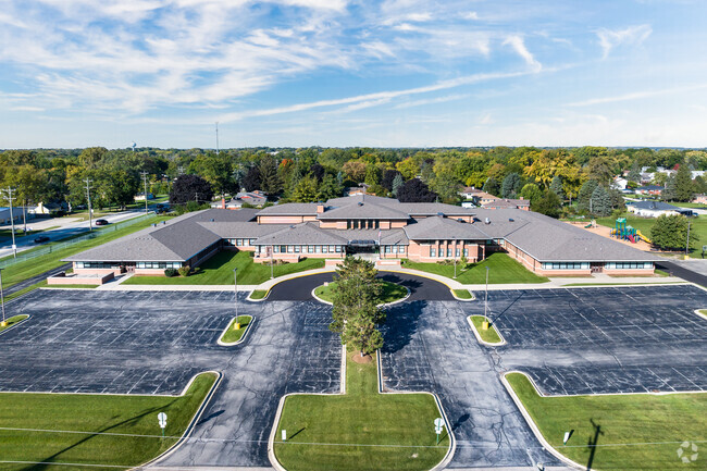 Gavin Central Elementary is located right off of Route 59.