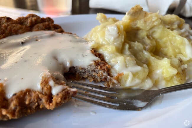 The Sharon Grill is the local eatery and offers comfort food and a small bar.