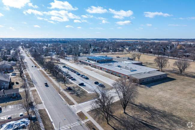 Sabish Middle School in Fond Du Lac has open green space for kids to play.
