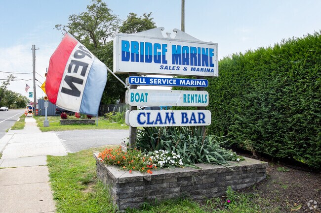 Bridge Marine Marina in Bayville is home to the Clam Bar.