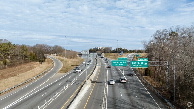 Davidson is located off exit 30 on interstate 77, the city has easy access to all major interstates in the Charlotte area.