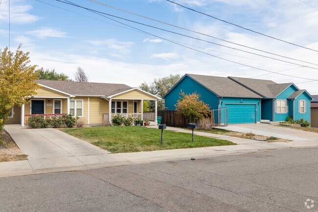 Baker Park has a mix of single story homes and multi-family dwellings.