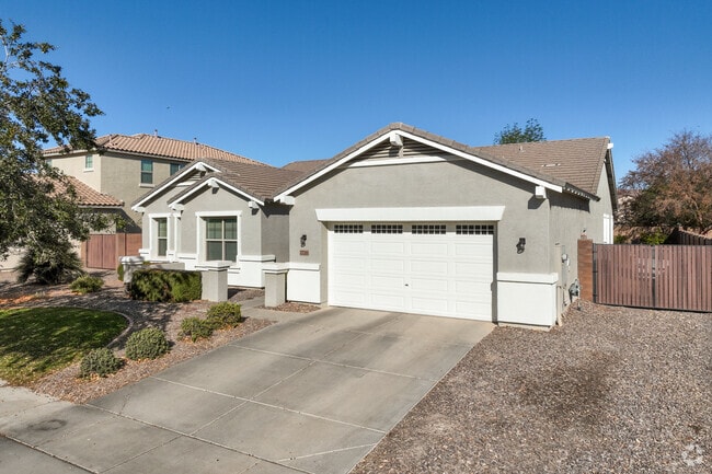 Modern traditional homes in Shamrock Estates start at about $450,000.