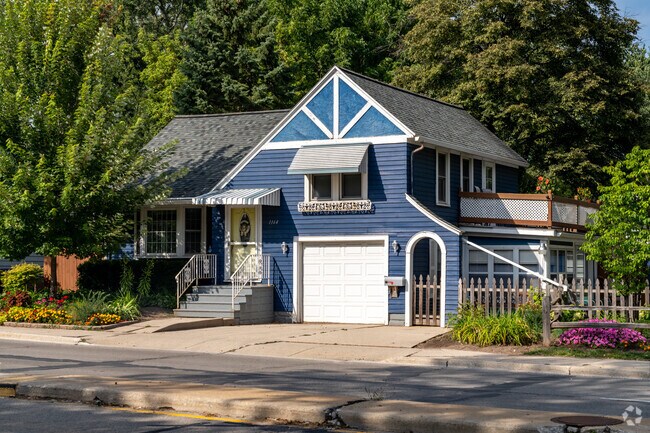 Elaborate National style homes in Olde North are well suited for those interested in renovating.