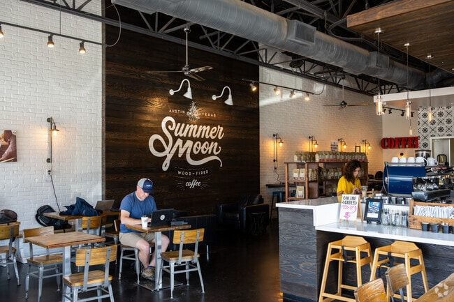 Summer Moon Coffee offers Moon Milk lattes close to Ranch at Cypress Creek.
