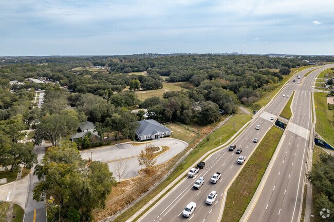 A beautiful aerial view of New Hope Christian Academy in Clermont.