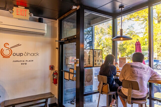 Enjoy delicious soup at Soup Shack in Jamaica Plain.