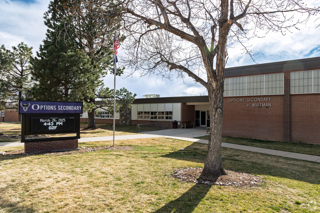 Whitman Secondary Options School has 150 students.